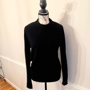 Everlane 100% Cashmere Sweater Classic Black Sweater